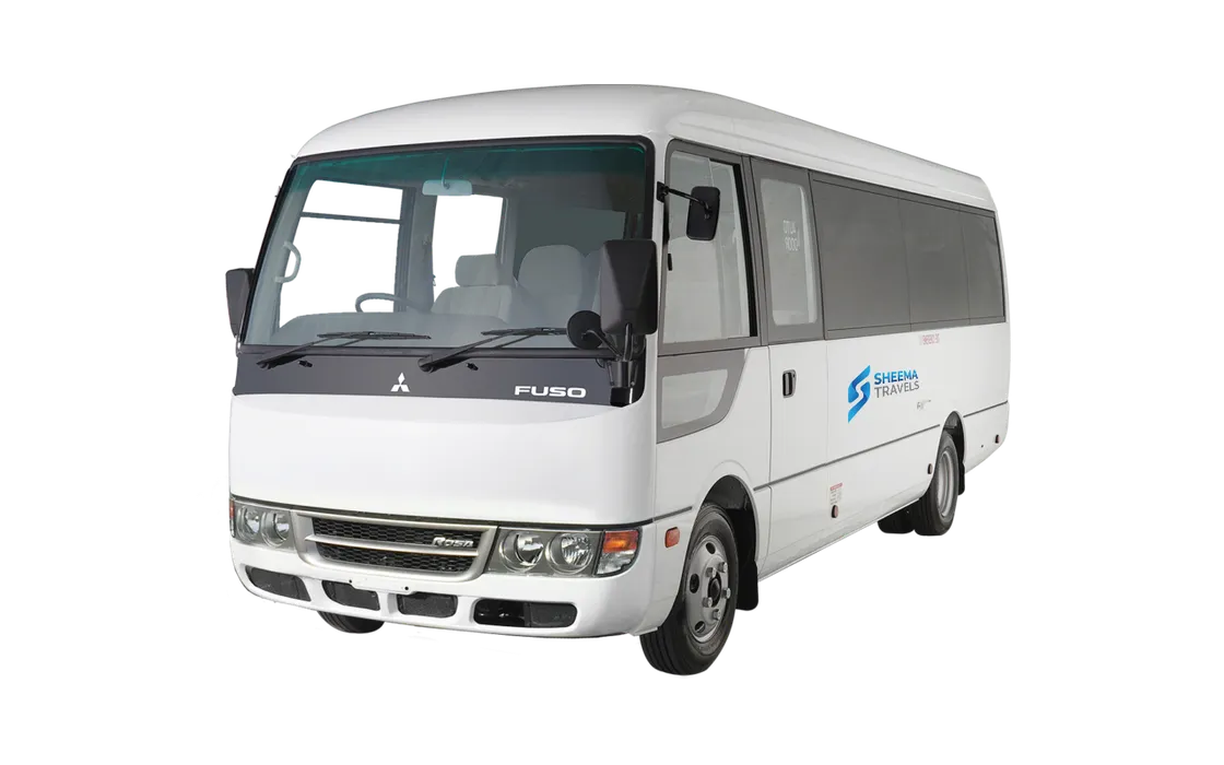 Mitsubishi 20-Seater Bus with driver in Sri Lanka