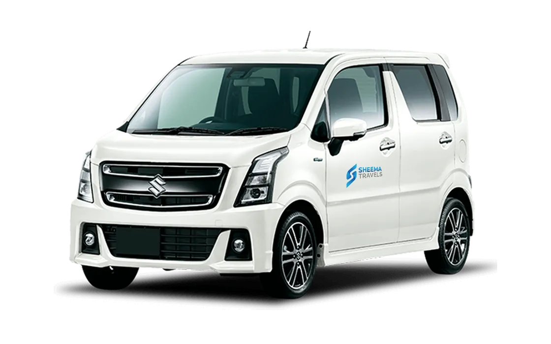 Suzuki Wagon R with driver in Sri Lanka